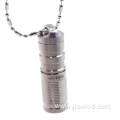 Rechargeable Titanium Flashlight With 10180 Li-ion Battery